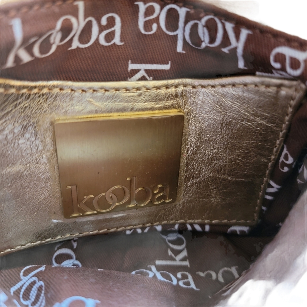 KOOBA MINI METALLIC LEATHER CROSSBODY - Picture 7 of 8